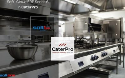  Η CaterPro Ltd επενδύει στο Soft1 Cloud ERP Series 6 για τον ψηφιακό της μετασχηματισμό